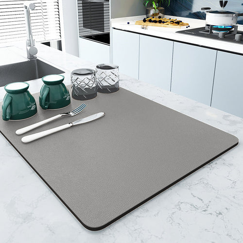 Vintage Mosaic Kitchen Counter Mat Bowlift