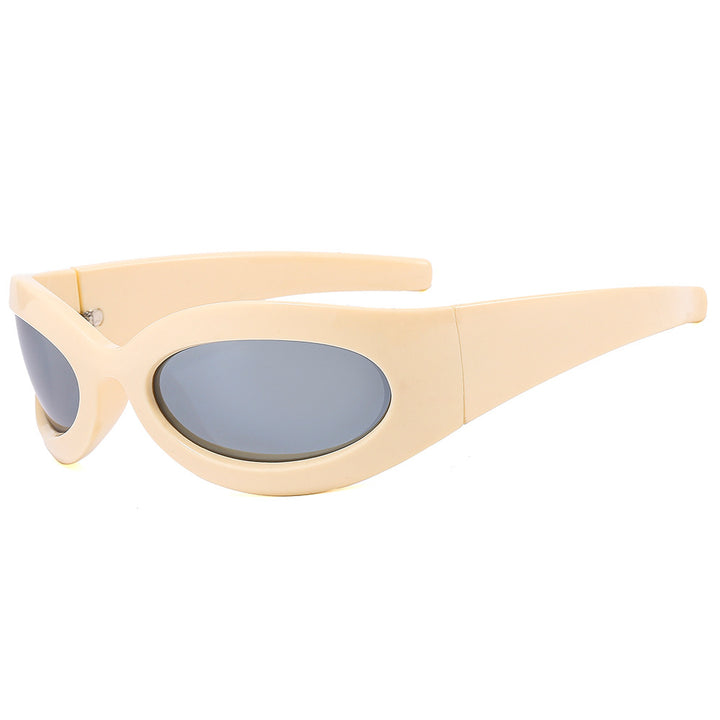 Women’s fashionable sunglasses with oval frame and modern finish Bowlift