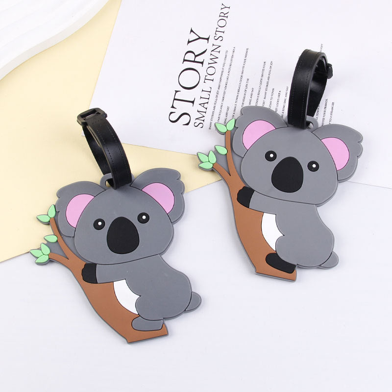 Fun Animal-Themed Luggage Tag Bowlift