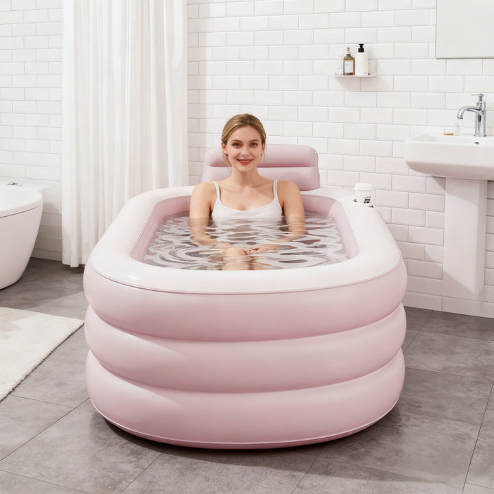 Women inflatable relaxation bathtub Bowlift