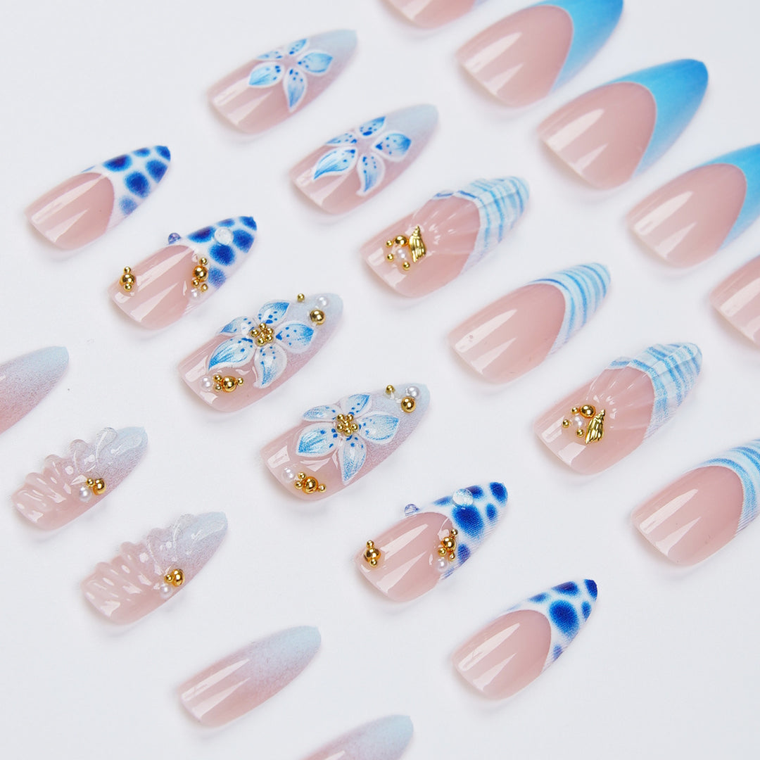Acrylic Nail Set Bowlift