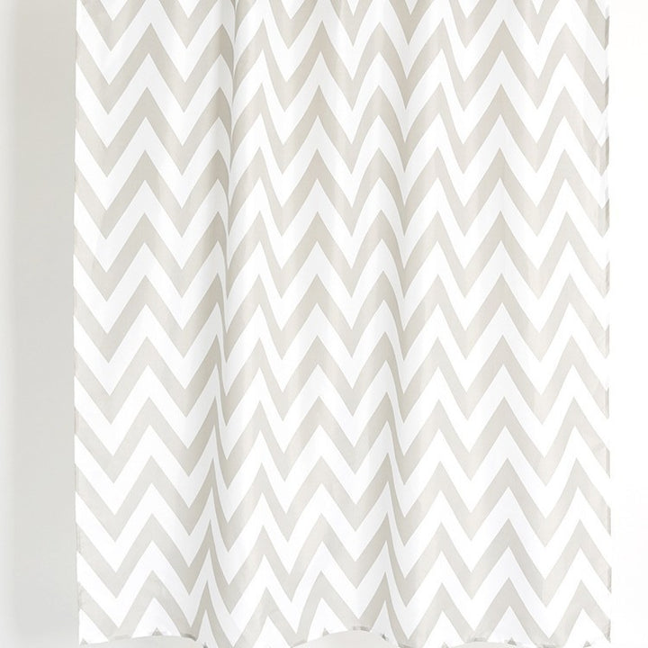 Chevron Pattern Shower Curtain Bowlift