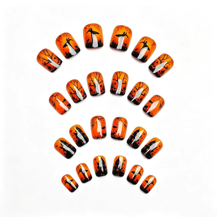 Creative Halloween Art Nails Bowlift