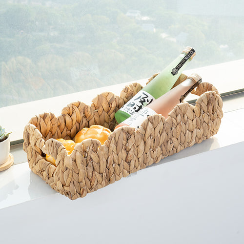 Artisan Woven Decorative Basket Bowlift