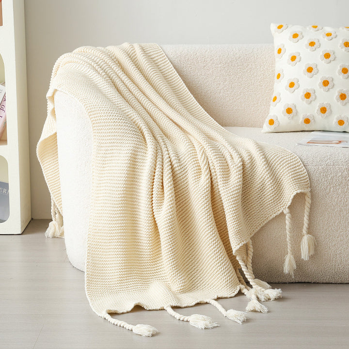 Women's high-quality knitted blanket Bowlift
