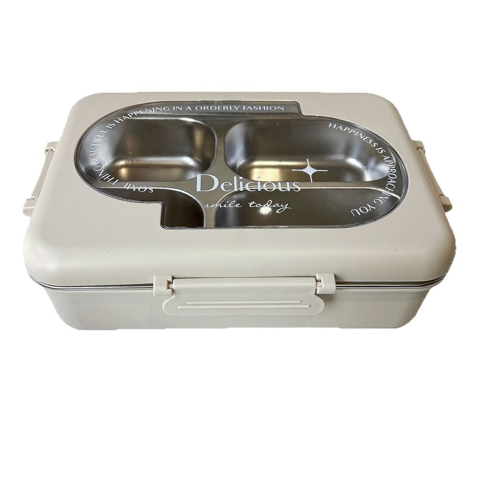 Multi-Section Stainless Steel Lunch Box