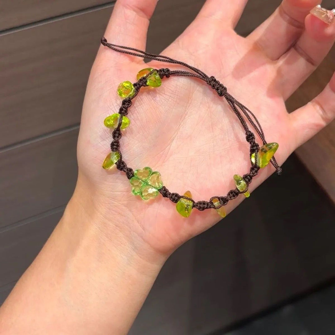 Handmade Floral Charm Bracelet Bowlift