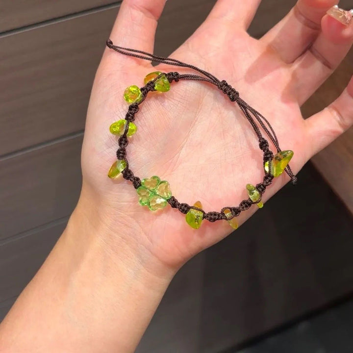 Handmade Floral Charm Bracelet Bowlift