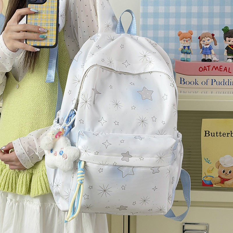 Colorful school backpack Bowlift