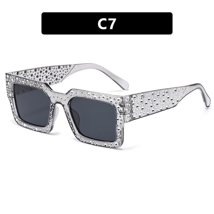 Women's extravagant sunglasses with sparkling accent Bowlift