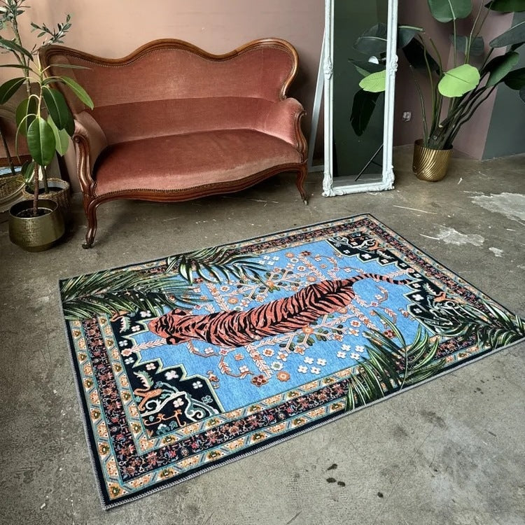 Artistic Leopard Print Area Rug