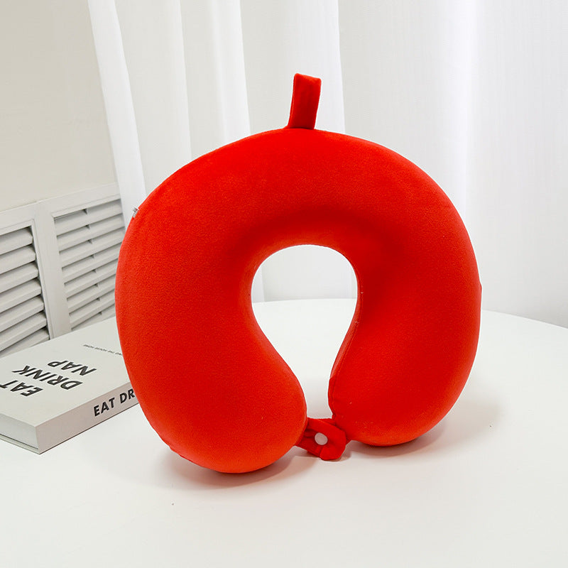 Women's ergonomic neck support pillow with practical attachment design Bowlift