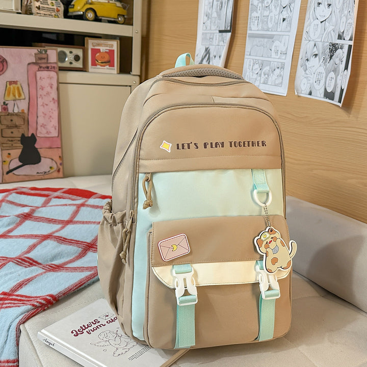 Backpack with Playful Design and Innovative Compartments Bowlift