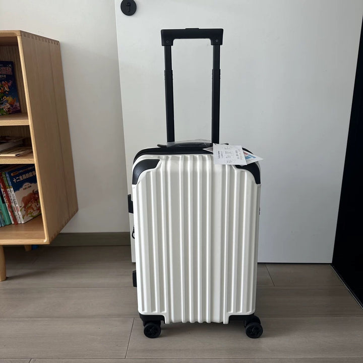 Durable Multi-Compartment Hard-Shell Suitcase