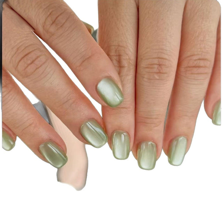 Glossy Press-On Nail Set Bowlift