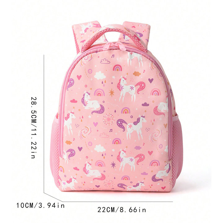 Glittering backpack with rainbow design Bowlift