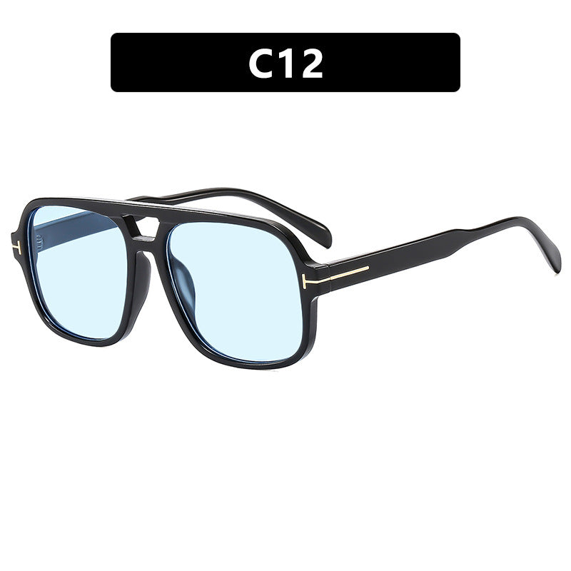 Ladies square designer glasses with delicate frame and modern plastic material Bowlift