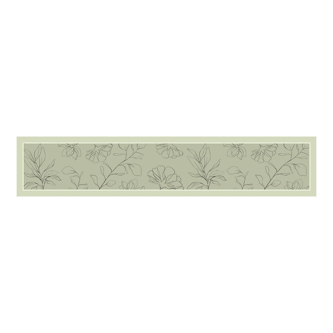 Floral Pattern Decorative Window Sill Mat Bowlift