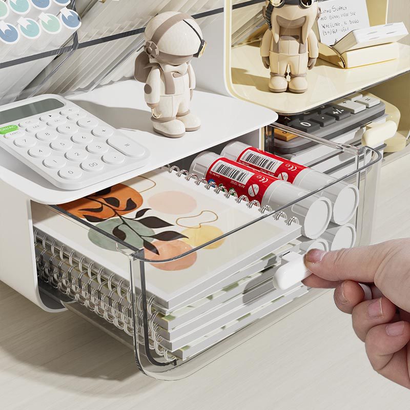 Desk Organizer with Multi-Compartment Storage Bowlift