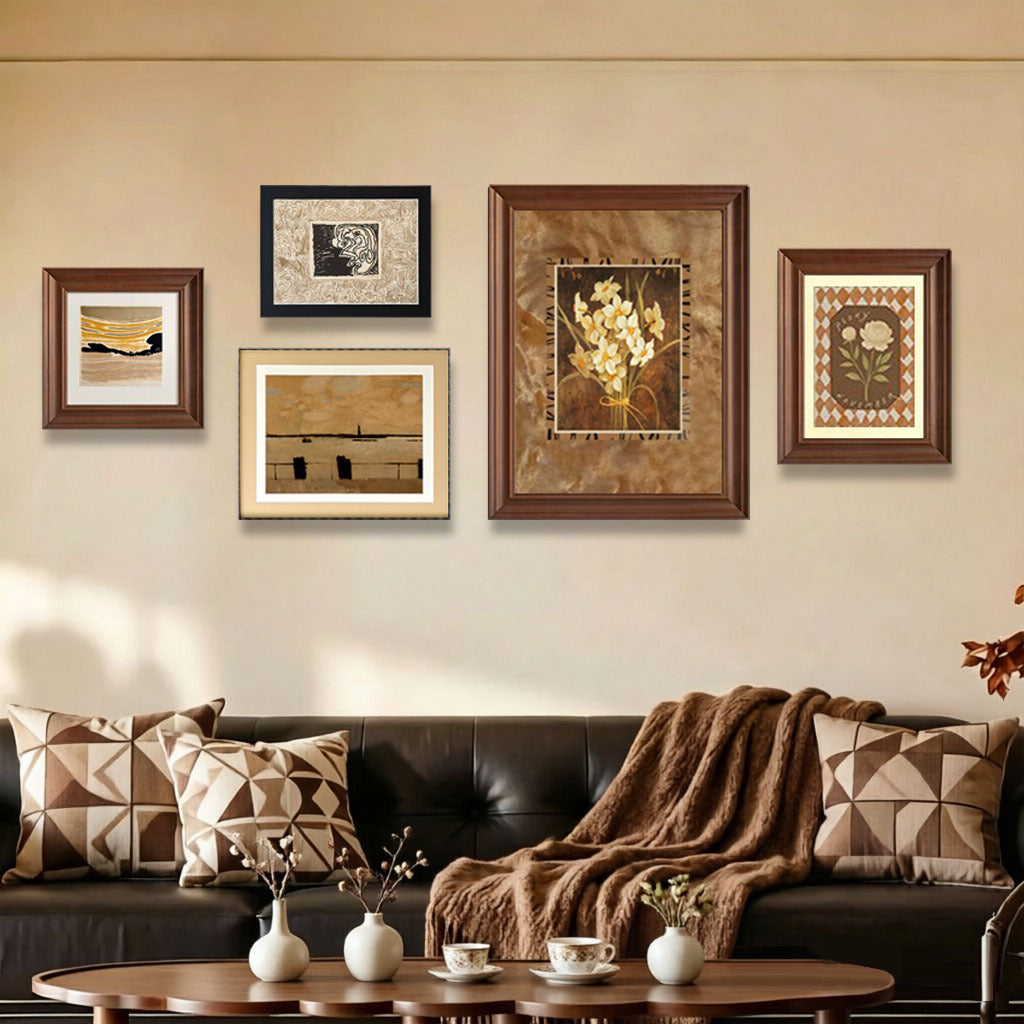Framed Vintage Sheet Music Wall Art