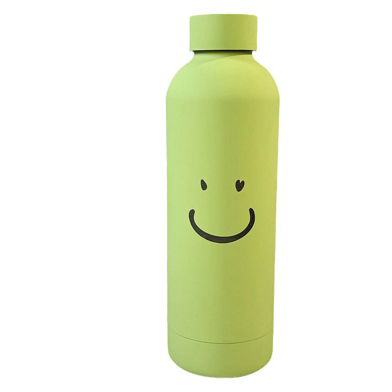 Women’s Insulated Bottle with Cheerful Smiley Design Bowlift