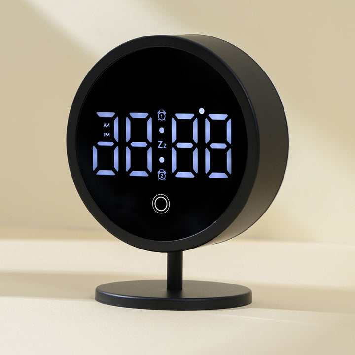 Digital Clock Displaying Time Bowlift