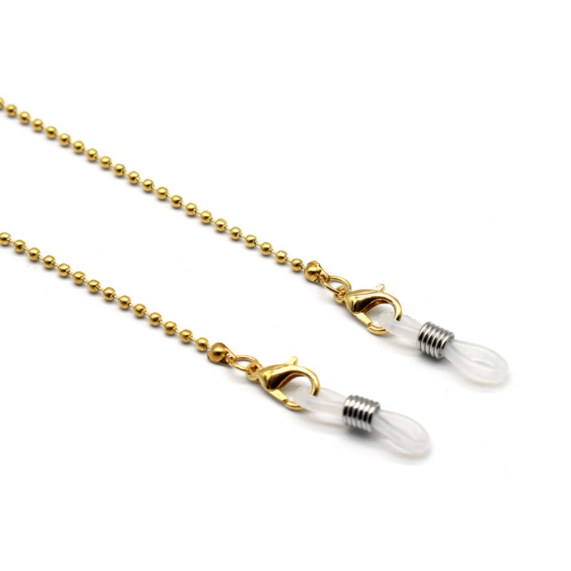 Classy Beaded Eyewear Retainer Chain Bowlift