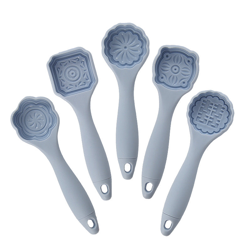 Silicone Cookie Stamp Set with Various Patterns Bowlift