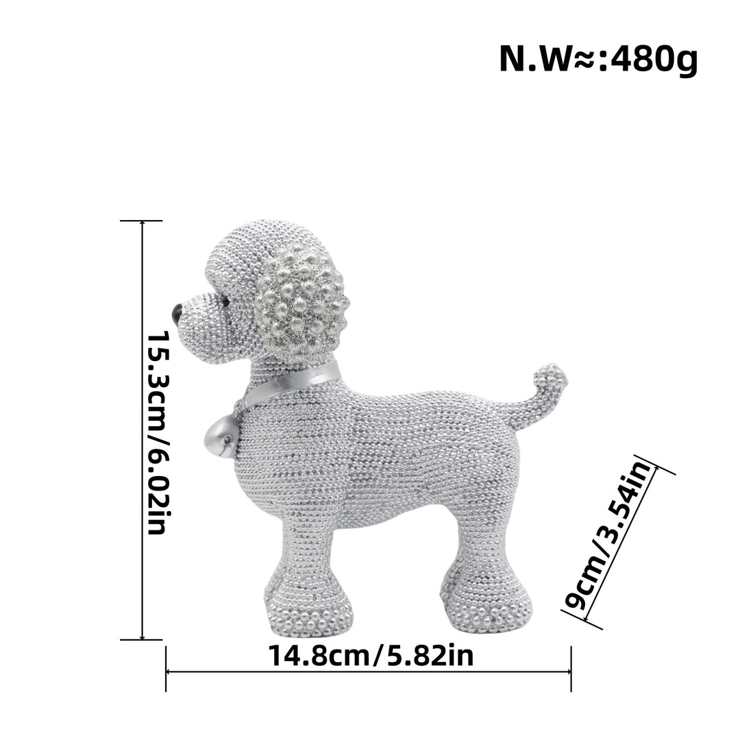 Decorative dog figure in modern design Bowlift