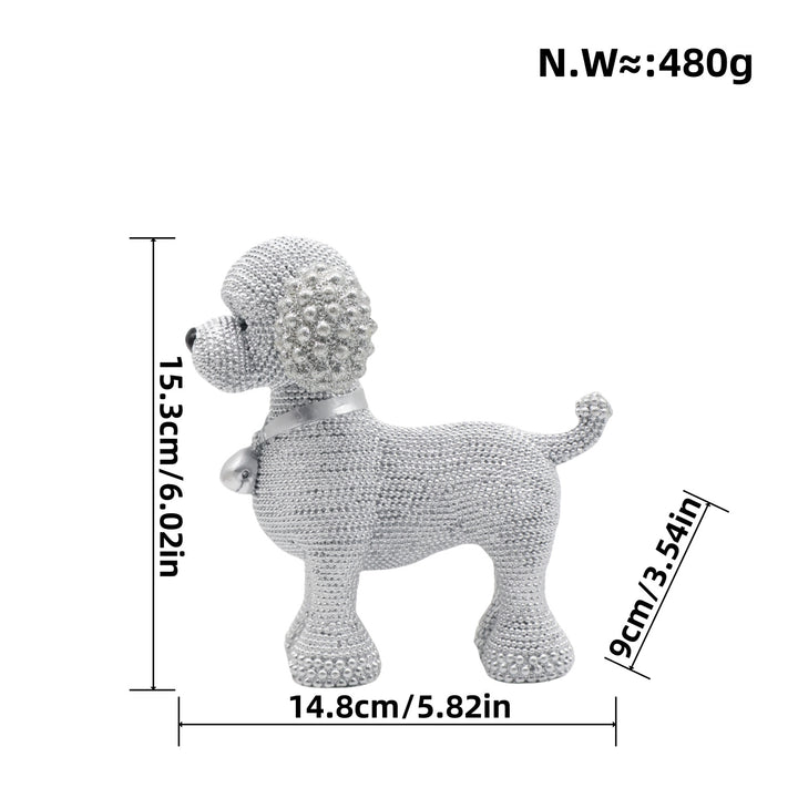 Decorative dog figure in modern design Bowlift