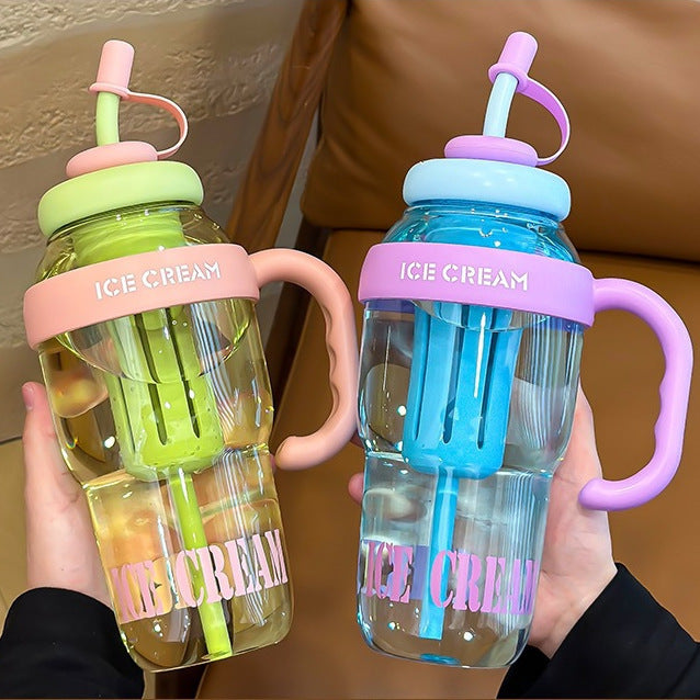 Unisex Water Bottle with Funny Design Bowlift