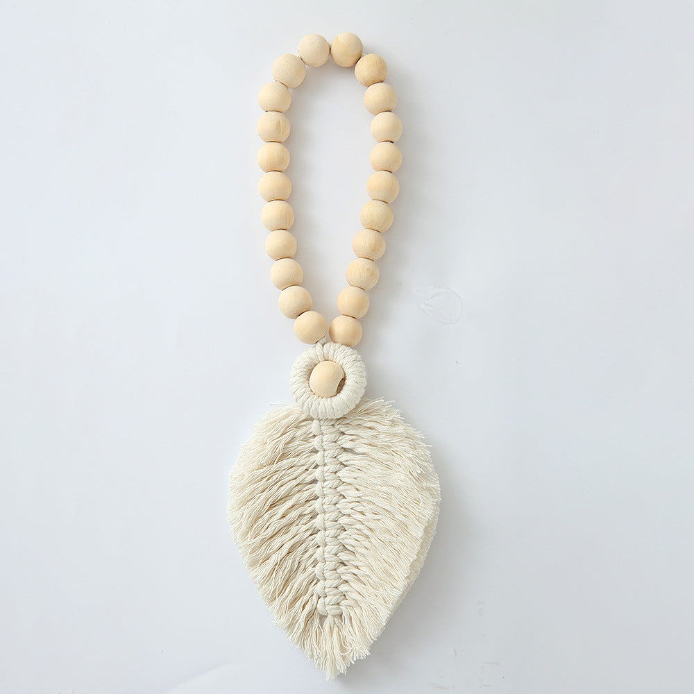 Decorative Macrame Leaf Wall Hanging Bowlift