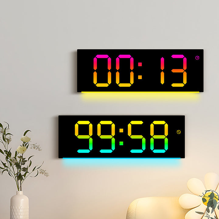 Digital table clock Bowlift