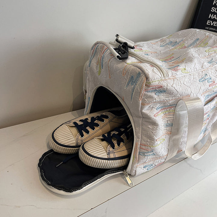 Fashionable Sport Duffel Bag With Versatile Compartments Bowlift
