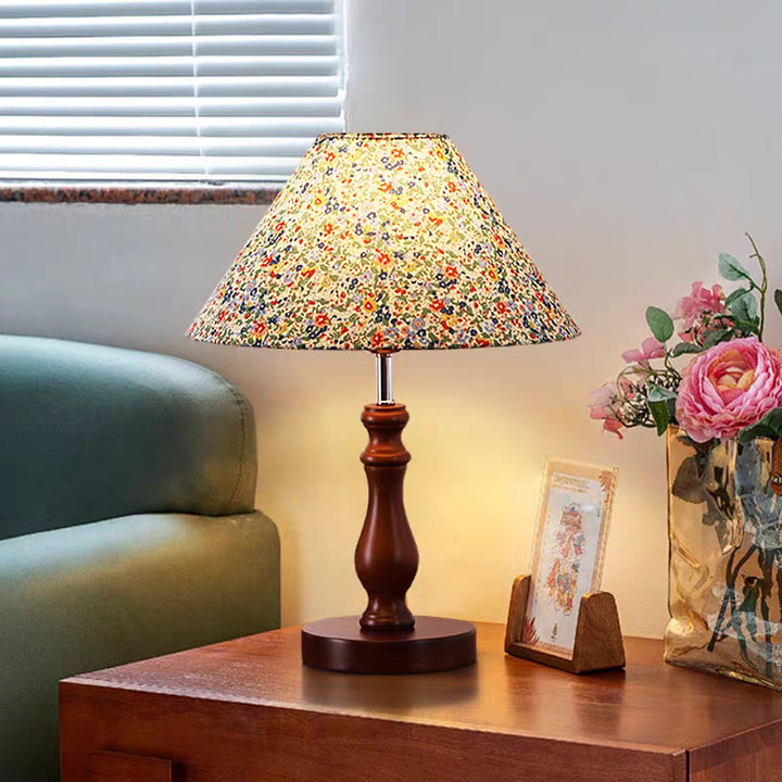Artistic Floral Table Lamp