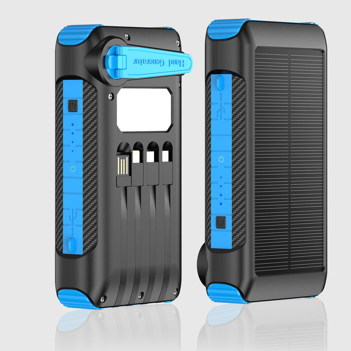 Solar Power Bank With Multiple Charging Function Bowlift