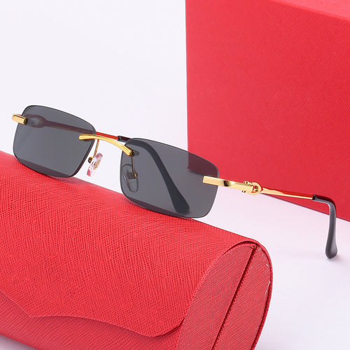 Women's elegant half-frame glasses with comfortable nose pads Bowlift