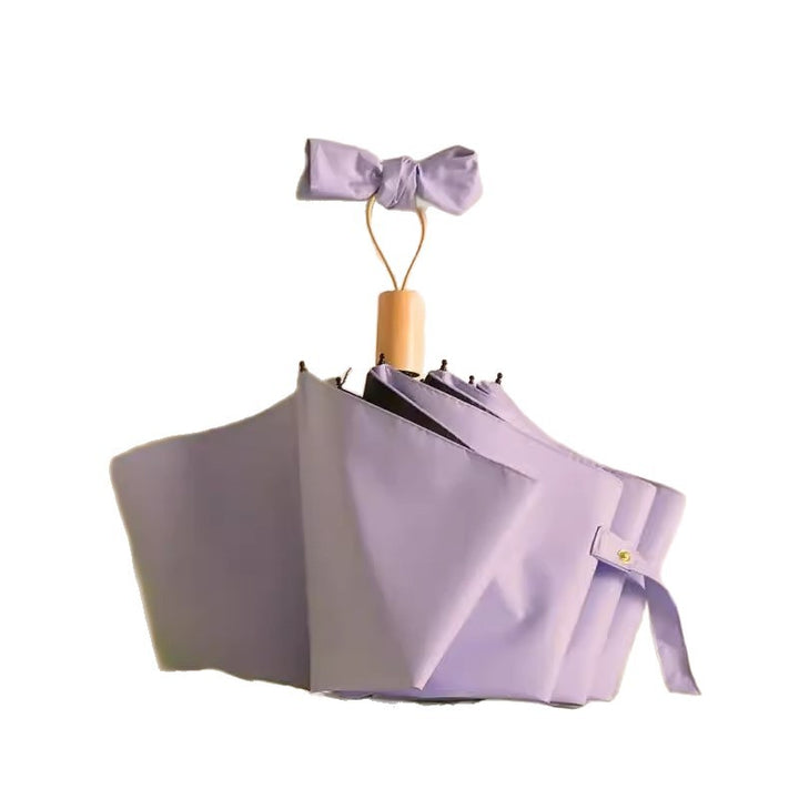 Women High-Quality Folding Umbrella Bowlift