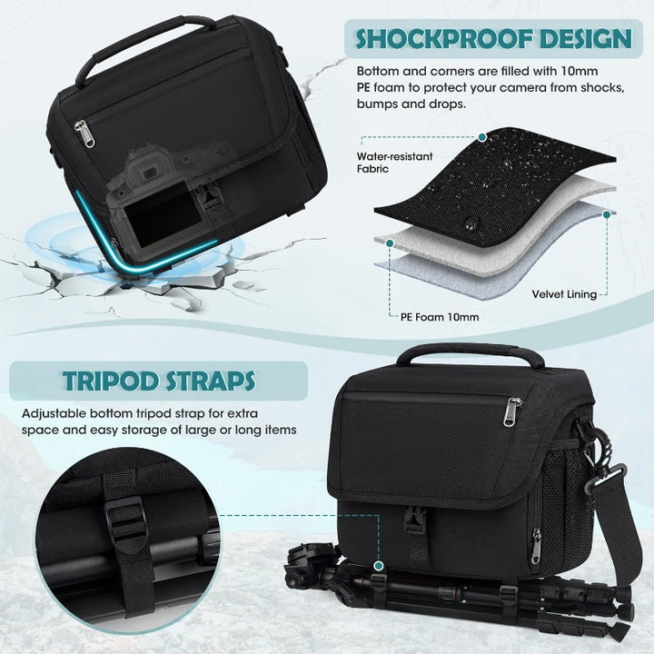 Camera and accessory bag Bowlift
