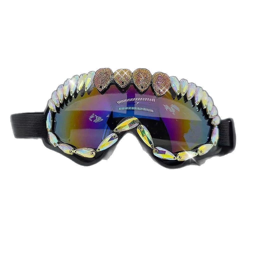 Women High Quality Sparkling Sports Sunglasses Bowlift