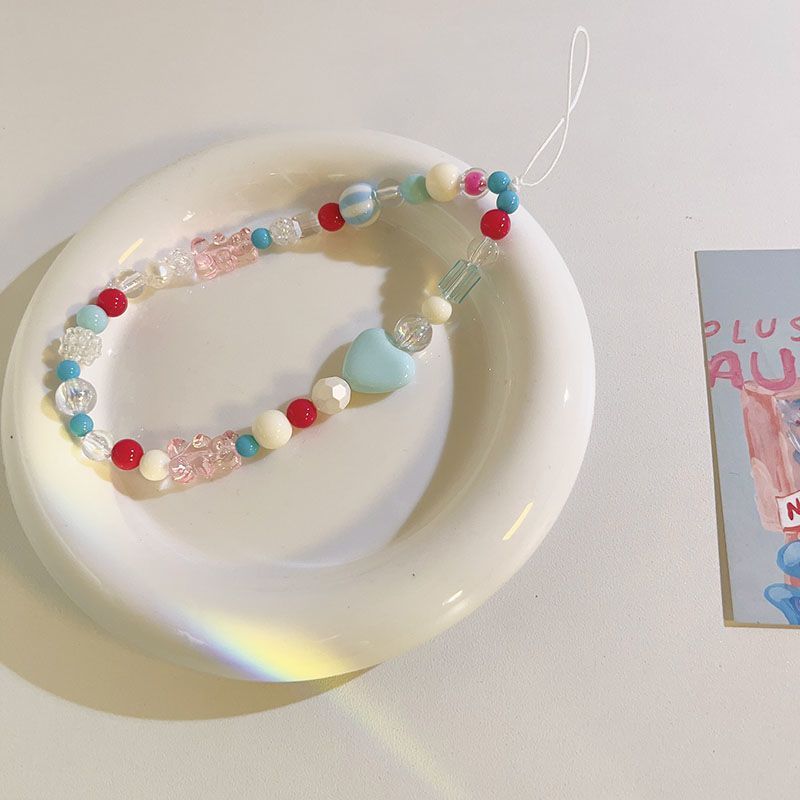 Colorful Beaded Charm Bracelet Bowlift