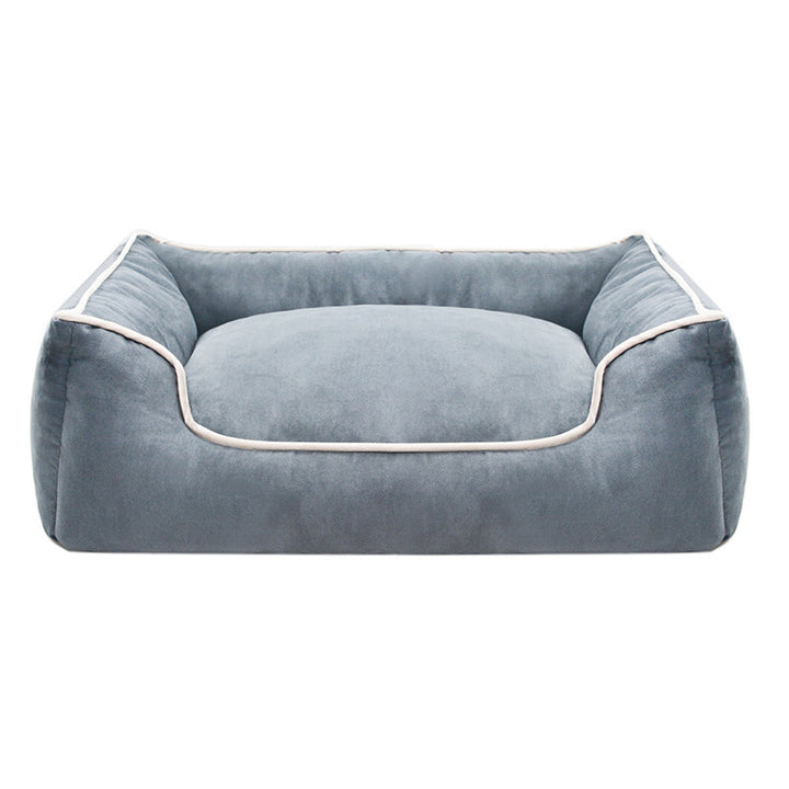 Premium Plush Bolstered Dog Bed