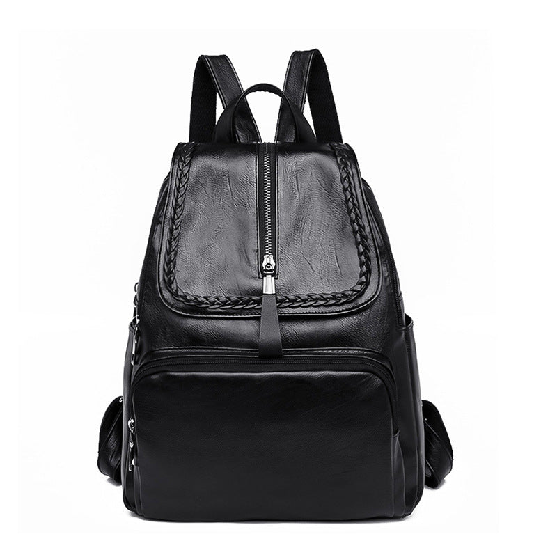 WoStylish Leather Backpack Bowlift