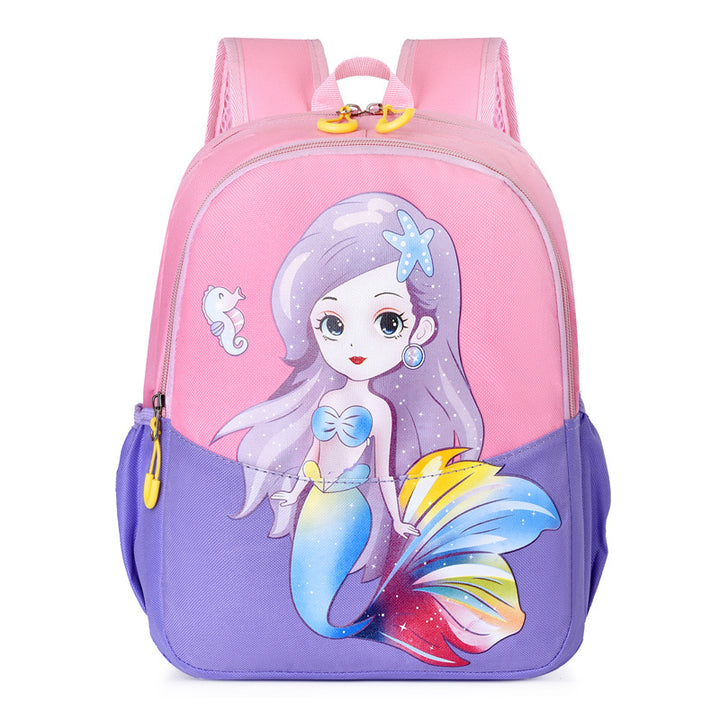 Mermaid-Themed School Backpack Bowlift