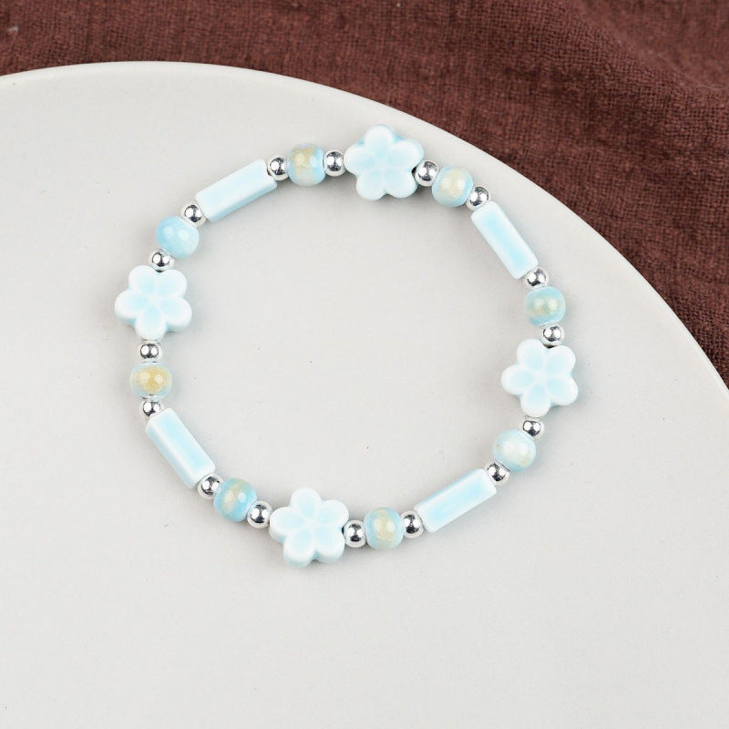 Heart-Shaped Beaded Bracelet Bowlift