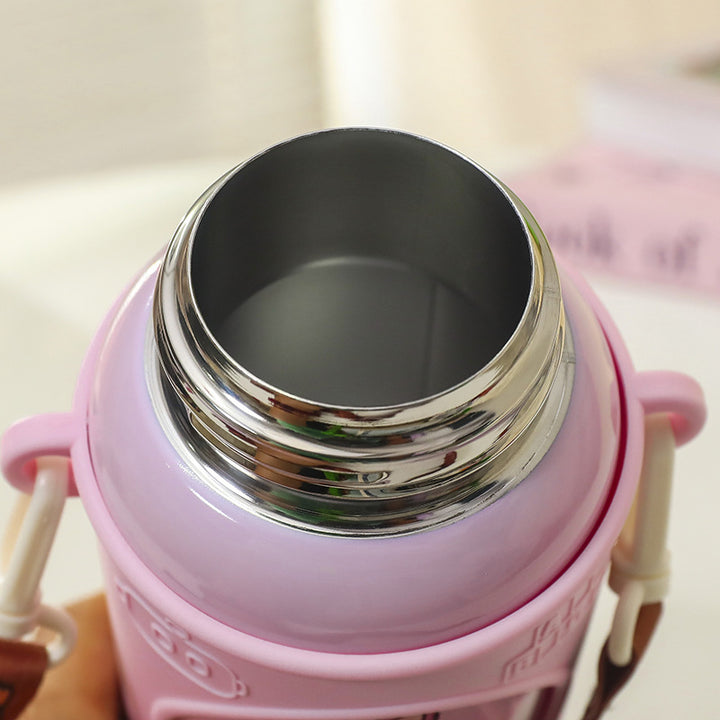 Ladies Motivating Water Bottle with Carrying System from Bowlift
