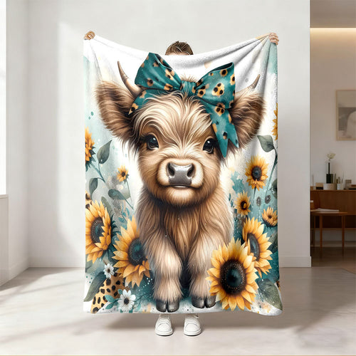 Monster Truck-Themed Fleece Blanket
