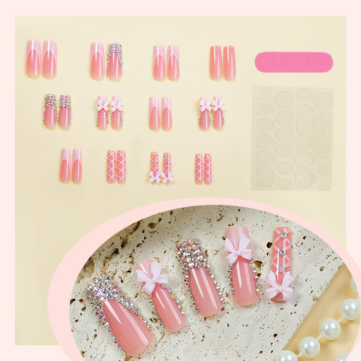 Decorative Press-On Nail Art Set Bowlift