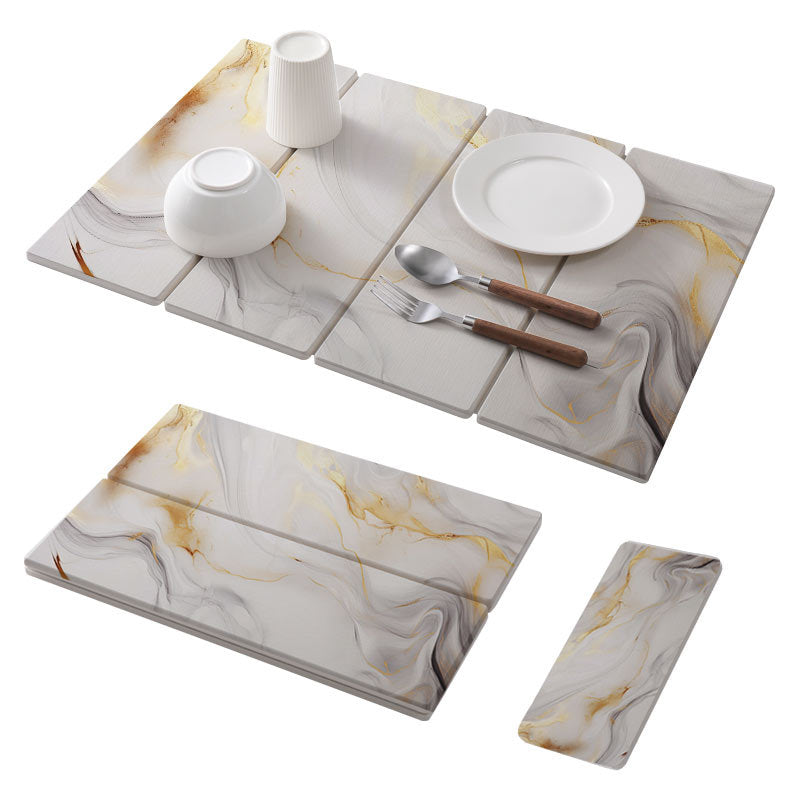 Marble Effect Dining Placemats