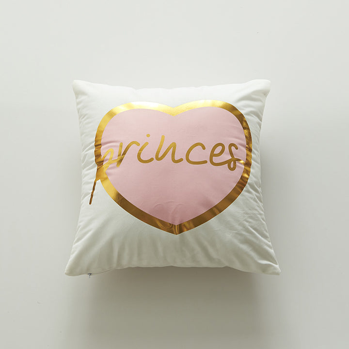 Heart-Themed Decorative Pillow